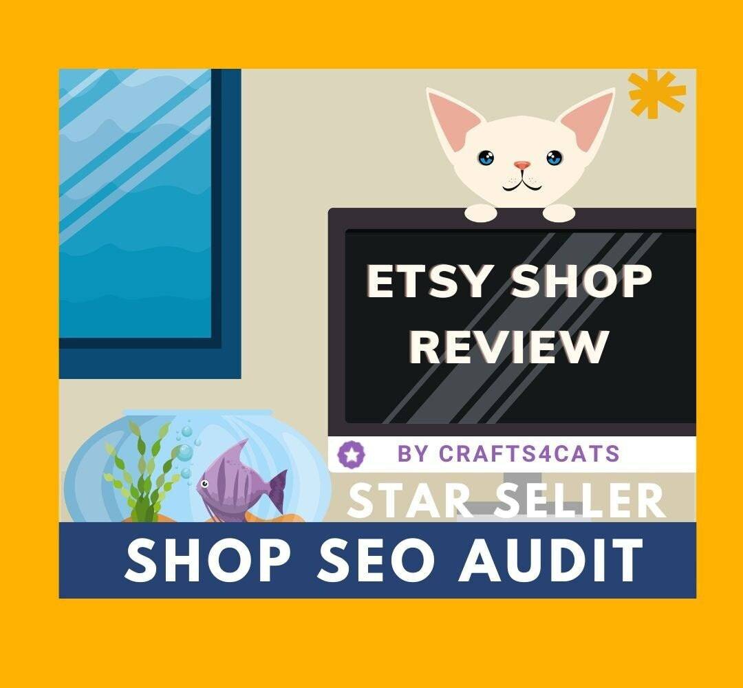 Etsy Shop ‘Shop SEO Audit’ (English/Ukrainian) – a review & critique of Etsy shop and listings for Etsy sellers 2023