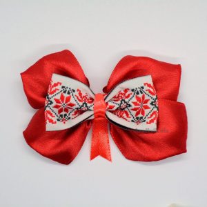 Valentine bow tie / cat collar / cute cat bow tie / bow for cat / red ivory blue bow tie cat / Crafts4Cats